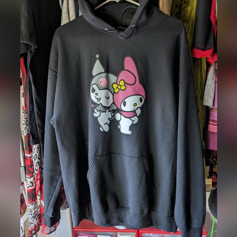 Kuromi & Melody Hoodie Size Xl - Gem